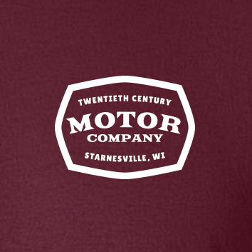 Twentieth Century Motor Company (Starnesville) - T-Shirt (Small Corner Print)