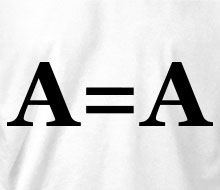 A = A (Block Font) - Polo