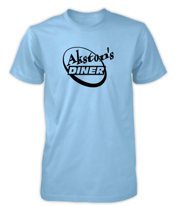 Akston's Diner (Round) - T-Shirt