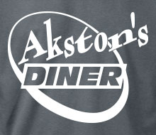 Akston's Diner (Round) - T-Shirt