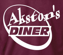 Akston's Diner (Round) - Ladies' Tee