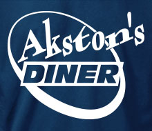 Akston's Diner (Round) - Long Sleeve Tee