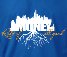 Money: Root of all Good (Skyline) - Hoodie