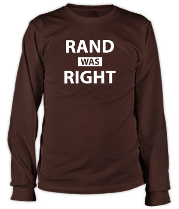 Rand was Right - Long Sleeve Tee