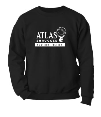 Atlas Shrugged (Globe, Now Non-Fiction) - Crewneck Sweatshirt