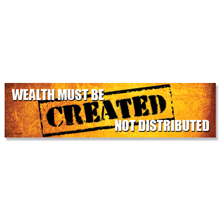 Wealth Must Be Created Bookmark