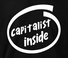 Capitalist Inside - Long Sleeve Tee