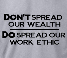 Don't Spread Our Wealthâ€¦ - Long Sleeve Tee