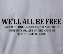 We'll All Be Freeâ€¦ - Long Sleeve Tee