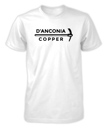 d'Anconia Copper (Long Pickaxe) - T-Shirt