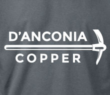 d'Anconia Copper (Long Pickaxe) - Long Sleeve Tee