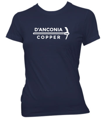 d'Anconia Copper (Long Pickaxe) - Ladies' Tee