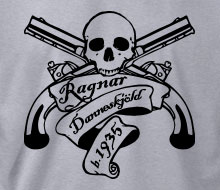 Ragnar Danneskjöld (Guns) - Crewneck Sweatshirt