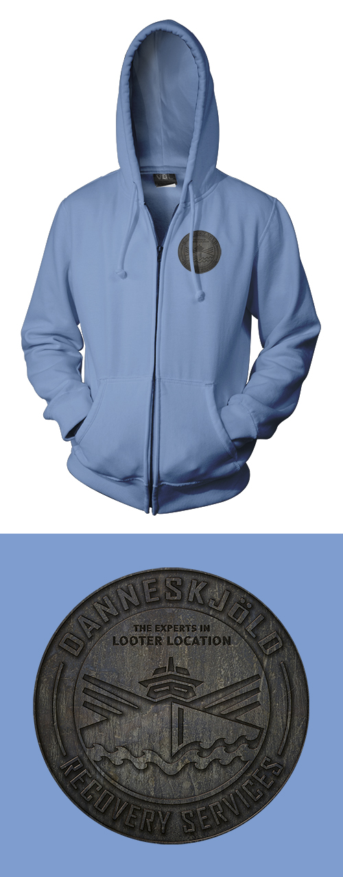 Danneskjöld Recovery Services - Full-Color Zippered Hoodie