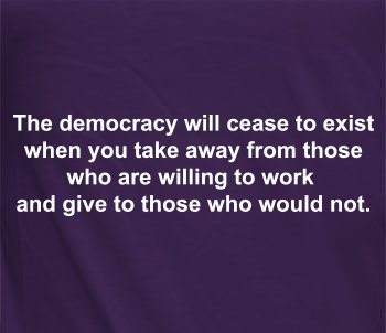 The Democracy Will Cease to Exist - Ladies' Tee