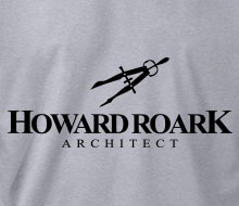 Howard Roark, Architect (Drafting Compass) - Crewneck Sweatshirt