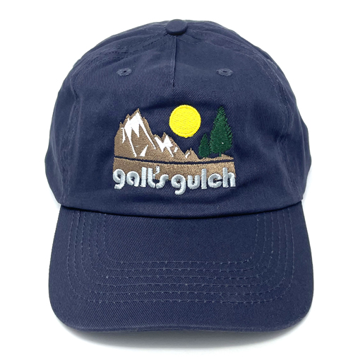 Galt's Gulch (Sunrise) Navy Blue Hat