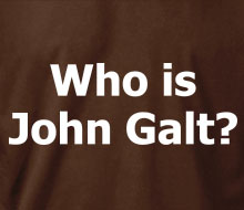 Who is John Galt? (Plain Text) - Ladies' Tee