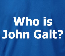 Who is John Galt? (Plain Text) - Crewneck Sweatshirt