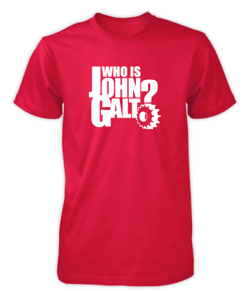 Who is John Galt? (Gear) - T-Shirt