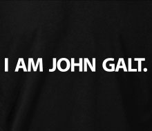 I am John Galt. (Simple) - T-Shirt