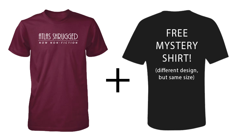 Buy 1 Shirt, Get a FREE Mystery Shirt!