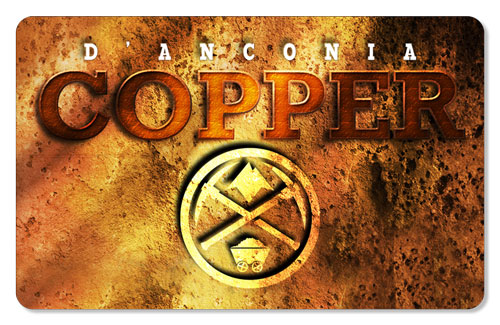 d'Anconia Copper (Mining Logo) - Indoor Sticker