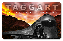 Taggart Transcontinental (Train) - Indoor Sticker