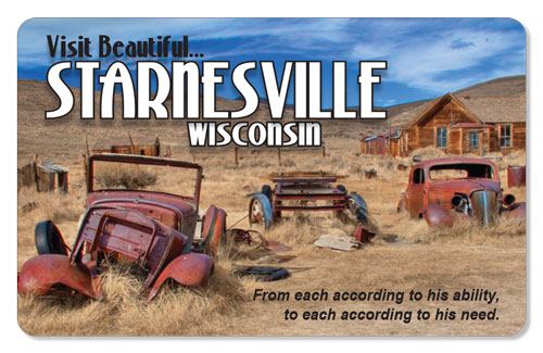 Visit Beautiful Starnesville - Indoor Sticker