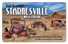Visit Beautiful Starnesville - Indoor Sticker