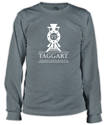 Taggart Transcontinental (Oncoming Train) - Long Sleeve Tee