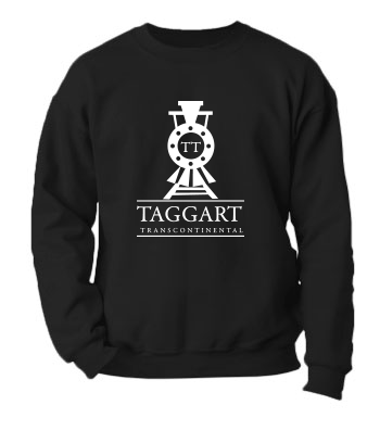 Taggart Transcontinental (Oncoming Train) - Crewneck Sweatshirt