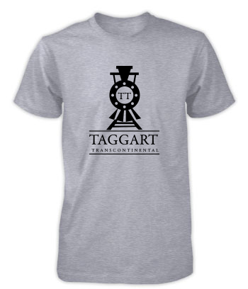 Taggart Transcontinental (Oncoming Train) - T-Shirt