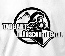 Taggart Transcontinental (Circle w/Train) - Ladies' Tee